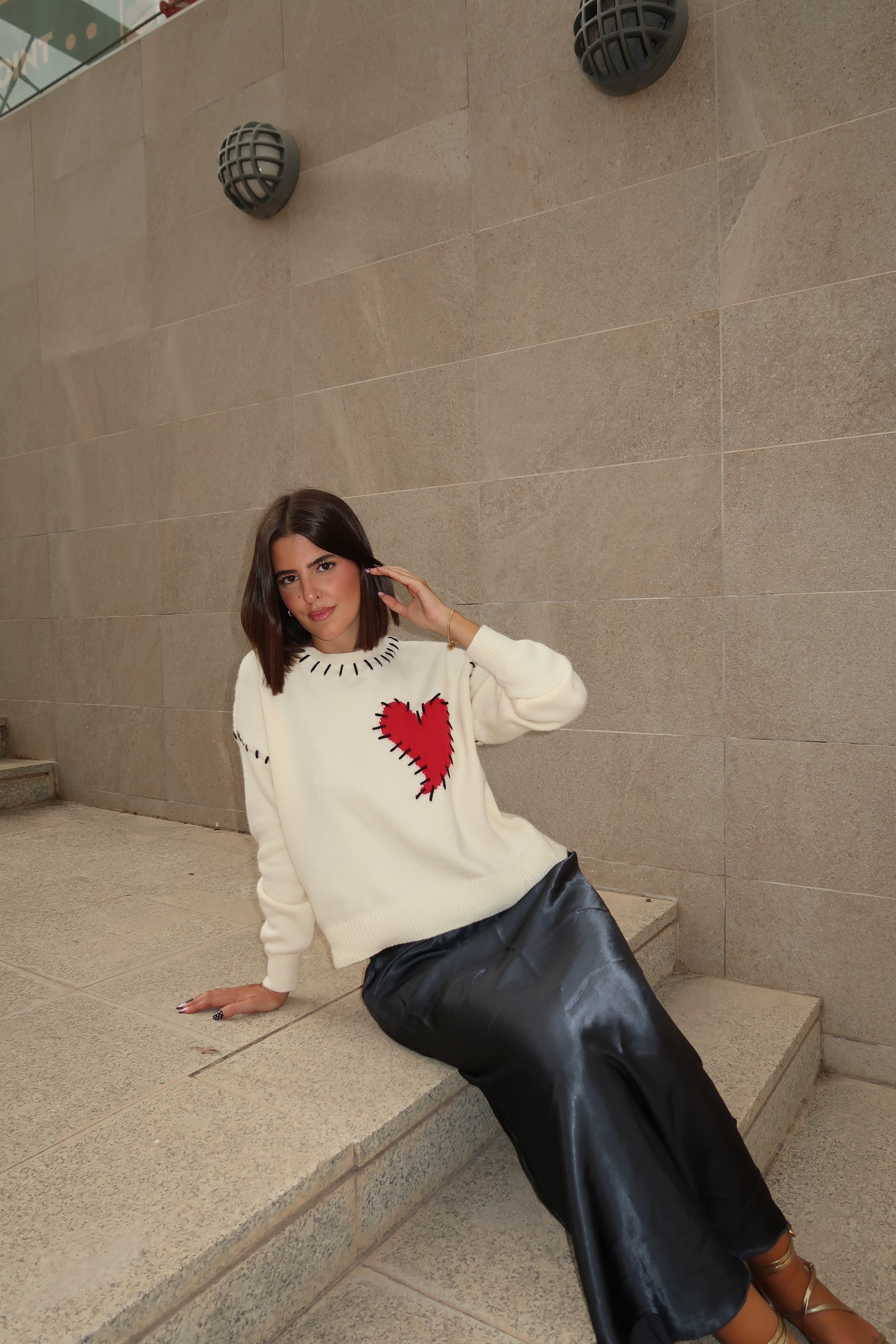 Jersey Corazón cosido