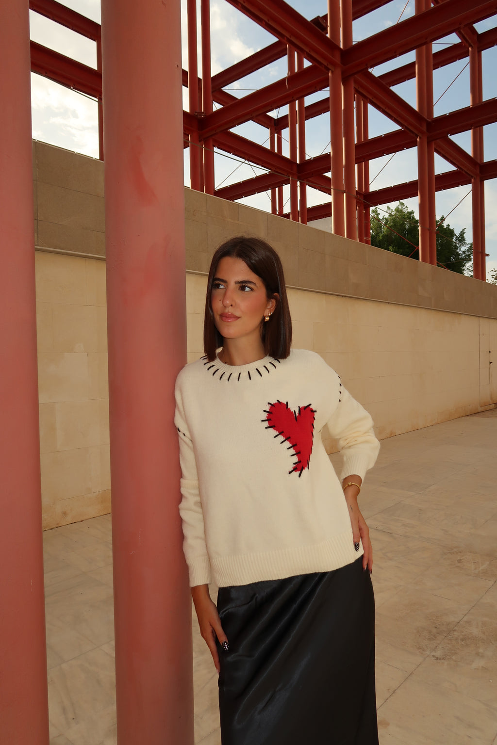 Jersey Corazón cosido