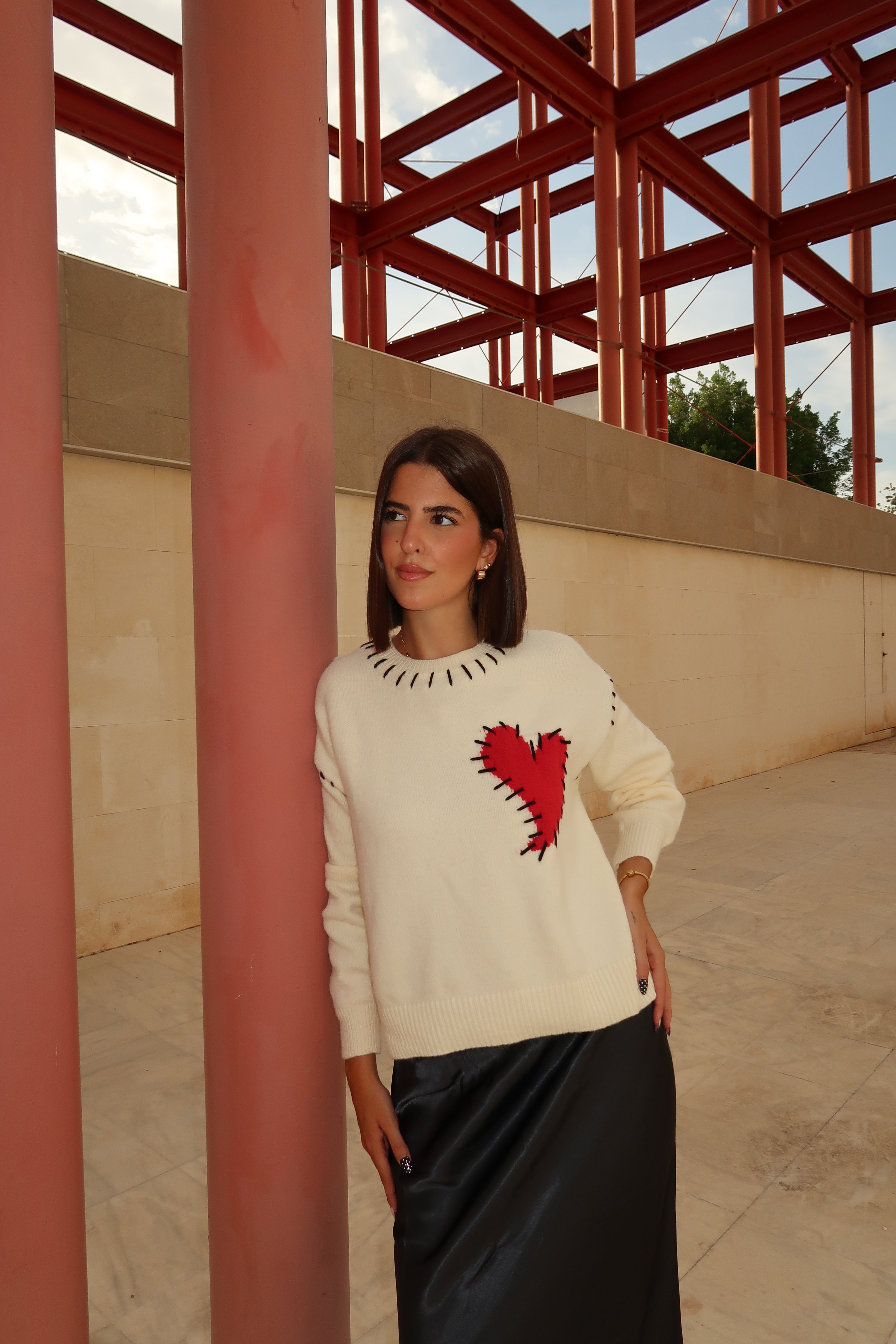 Jersey Corazón cosido