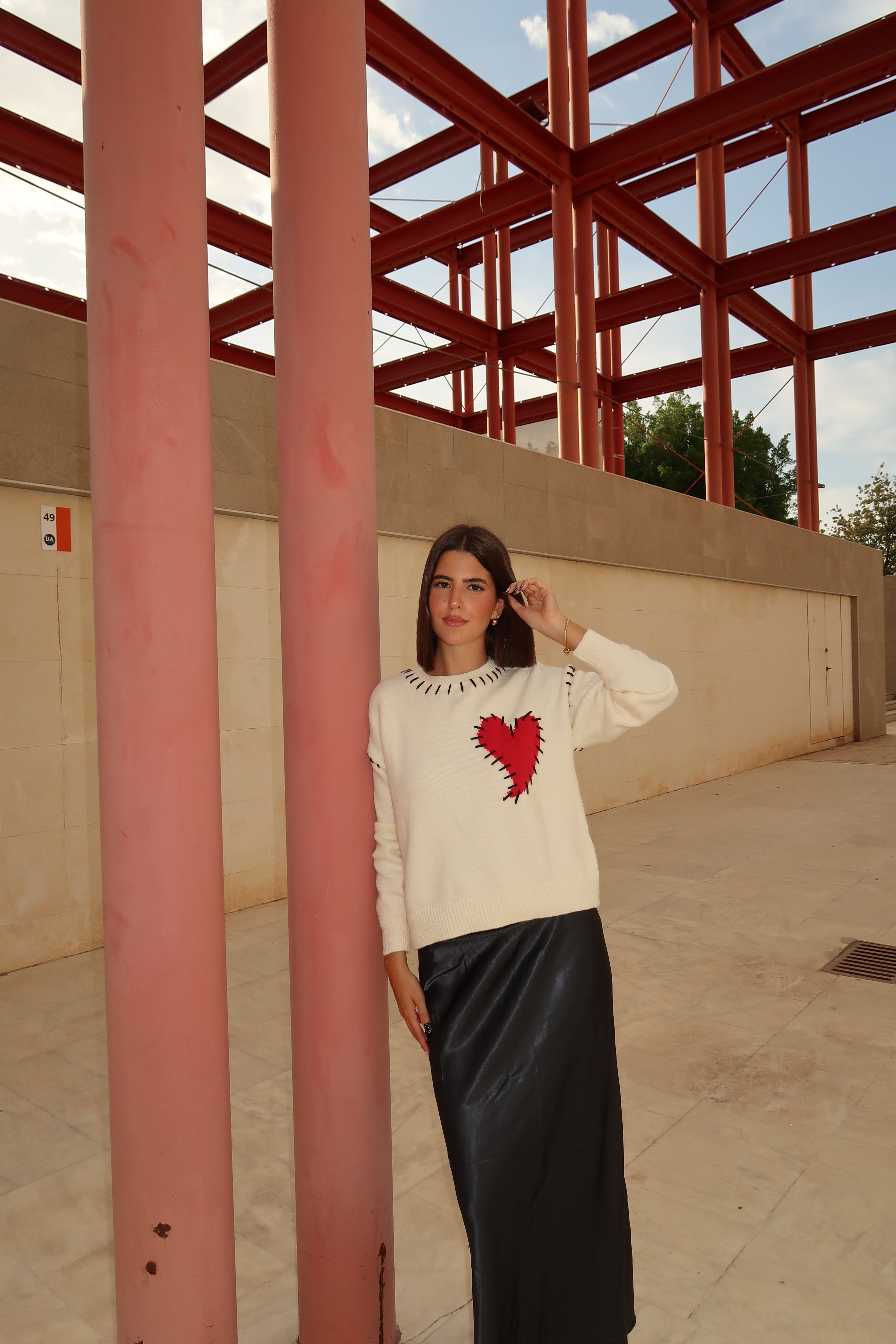 Jersey Corazón cosido
